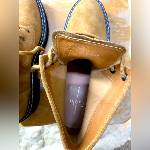 NWOT- LINEA Paolo Taylor Lace Up Boot - Picture 7 of 9